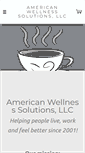 Mobile Screenshot of americanwellnesssolutions.com